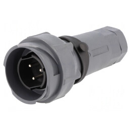 Mufă Circulară 3 PIN Nichelată Buccaneer 7000 | Electronic-mag.ro | Componente Electronice