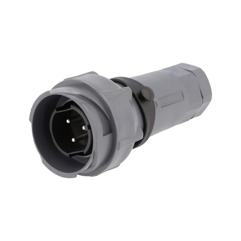 Mufă Circulară 3 PIN Nichelată Buccaneer 7000 | Electronic-mag.ro | Componente Electronice