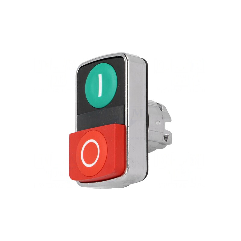Comutator dublu 22mm roșu/verde fără IP66 | Electronic-mag.ro | Componente Electronice