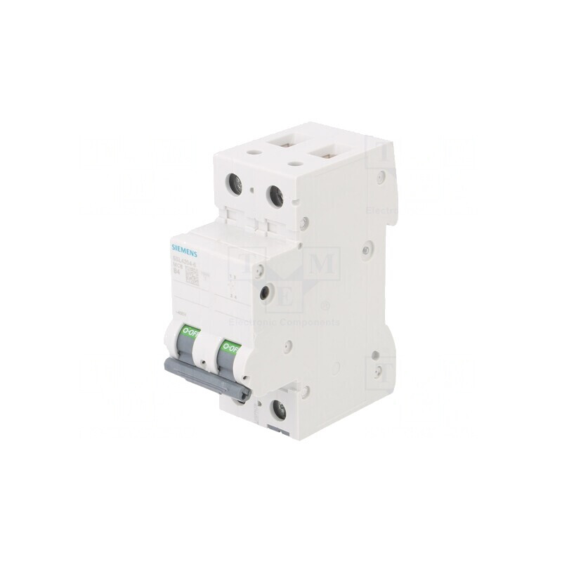 Întrerupător de supracurent 4A 2P 10kA 230/400VAC | Electronic-mag.ro | Componente Electronice