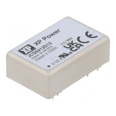 Convertor DC/DC 4W 9-18V la 12V/-12V THT | Electronic-mag.ro | Componente Electronice