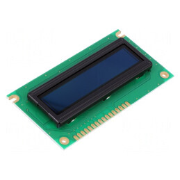Afișaj OLED Alfanumeric 16x2 Galben 84x44x10mm | Electronic-mag.ro | Componente Electronice