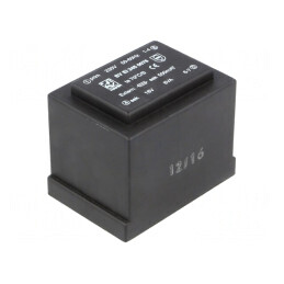 Transformator încapsulat 8VA 230V 18V 444mA PCB | Electronic-mag.ro | Componente Electronice