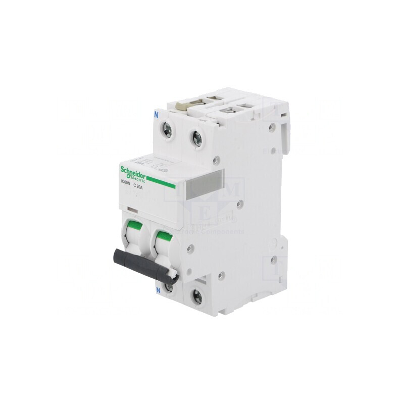 Întrerupător de Supracurent 20A 400V 1P 6kA | Electronic-mag.ro | Componente Electronice
