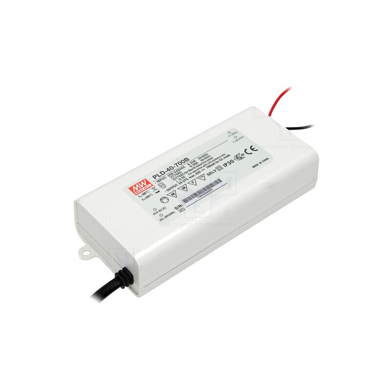 Alimentator LED 39.9W 34-57VDC 700mA 180-295VAC | Electronic-mag.ro | Componente Electronice Alimentator LED 39.9W 34-57VDC 700mA 180-295VAC | Electronic-mag.ro | Componente Electronice