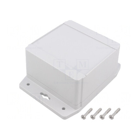 Carcasă Universală cu Lame de Fixare 104x106x62mm | Electronic-mag.ro | Componente Electronice