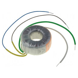 Transformator toroidal 12VA 230V 12V 1A cu cabluri | Electronic-mag.ro | Componente Electronice