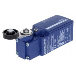 Limitator cursă manetă cu rolă din plastic 19mm 10A | Electronic-mag.ro | Componente Electronice