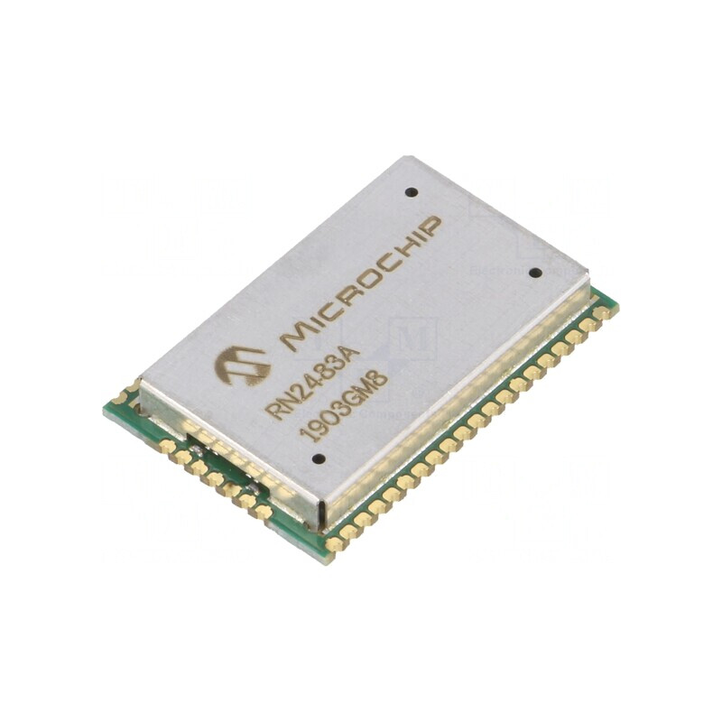 Transceiver ADC GPIO UART 2.1-3.6V SMD RN2483A | Electronic-mag.ro | Componente Electronice Transceiver ADC GPIO UART 2.1-3.6V SMD RN2483A | Electronic-mag.ro | Componente Electronice