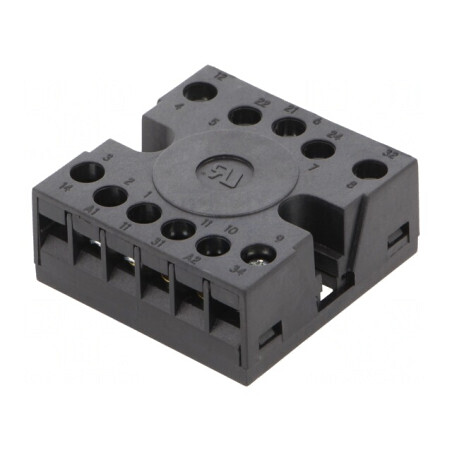 Stativ Relee cu Cleme pe Panou | Electronic-mag.ro | Componente Electronice