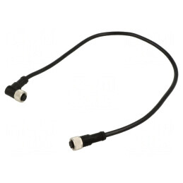 Cablu Senzori Automatizări M12 8PIN 0.5m | Electronic-mag.ro | Componente Electronice