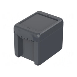 Carcasă universală BOCUBE ABS grafit 80x113x90mm | Electronic-mag.ro | Componente Electronice
