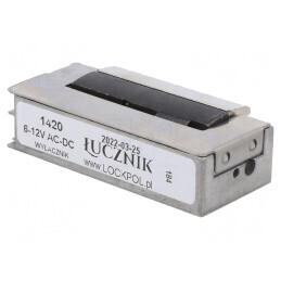 Yală electromagnetică | 6÷12VDC | cu întrerupător | 1400 | 6÷12VAC | 1420 6-12V AC/DC