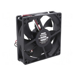 Ventilator axial 24V 92mm 76.8m3/h 29dBA cu bilă | Electronic-mag.ro | Componente Electronice