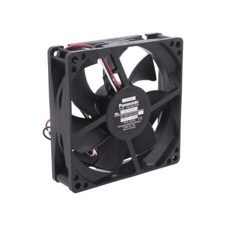 Ventilator axial 24V 92mm 76.8m3/h 29dBA cu bilă | Electronic-mag.ro | Componente Electronice
