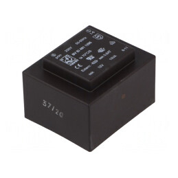 Transformator încapsulat 10VA 230V 12V PCB BVEI | Electronic-mag.ro | Componente Electronice