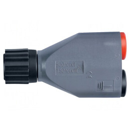 Adaptor BNC Gri 62,4mm Poliamidă 150V