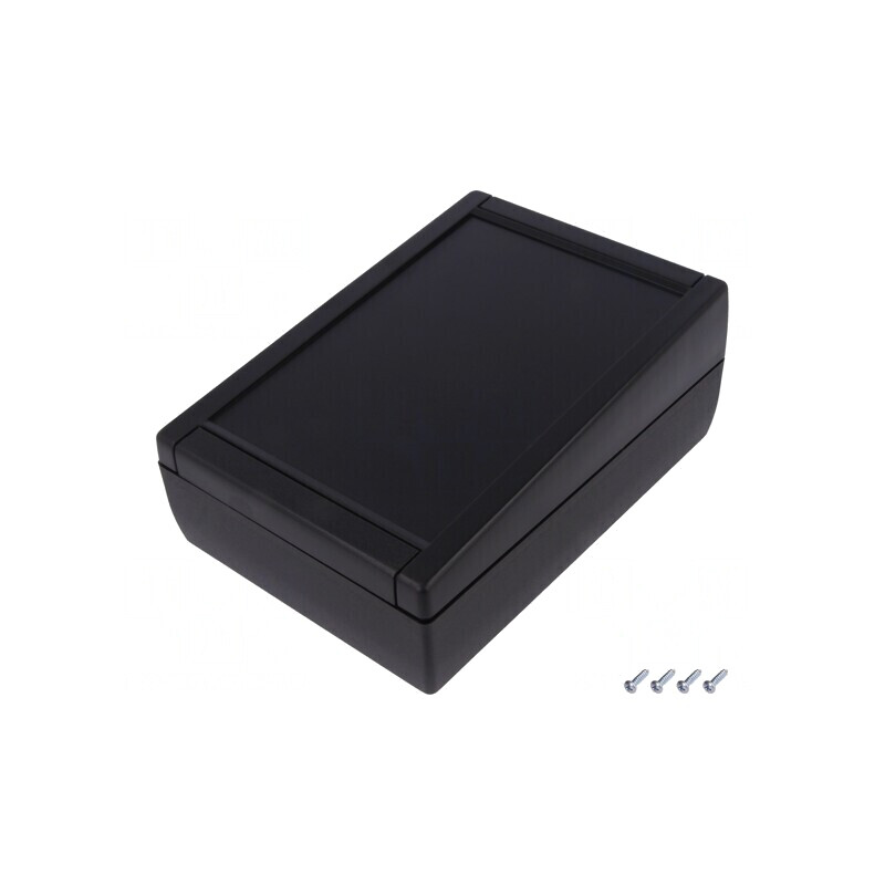 Carcasă desktop TEKMAR X neagră ABS 133x188x75mm | Electronic-mag.ro | Componente Electronice