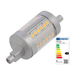 Lampă LED alb cald R7S 7,5W 3000K 950lm