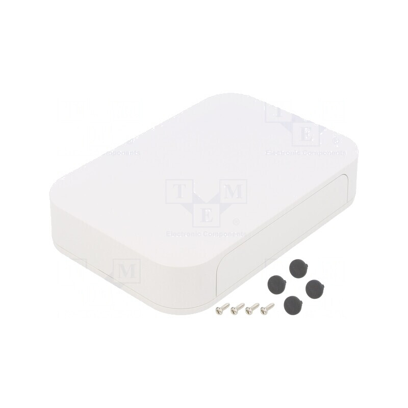 Carcasă ABS Albă IP40 175x120x35mm | Electronic-mag.ro | Componente Electronice