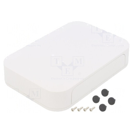 Carcasă ABS Albă IP40 175x120x35mm | Electronic-mag.ro | Componente Electronice