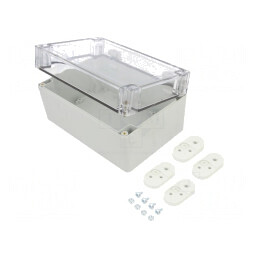 Carcasă Universală Policarbonat 120x180x90mm | Electronic-mag.ro | Componente Electronice