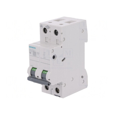 Întrerupător Supracurent 400VAC 6A 2P C | Electronic-mag.ro | Componente Electronice