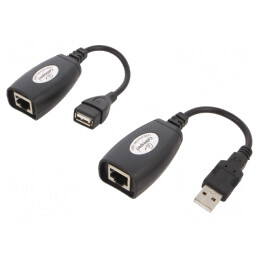 Extender USB 1.1 RJ45 Dual Port