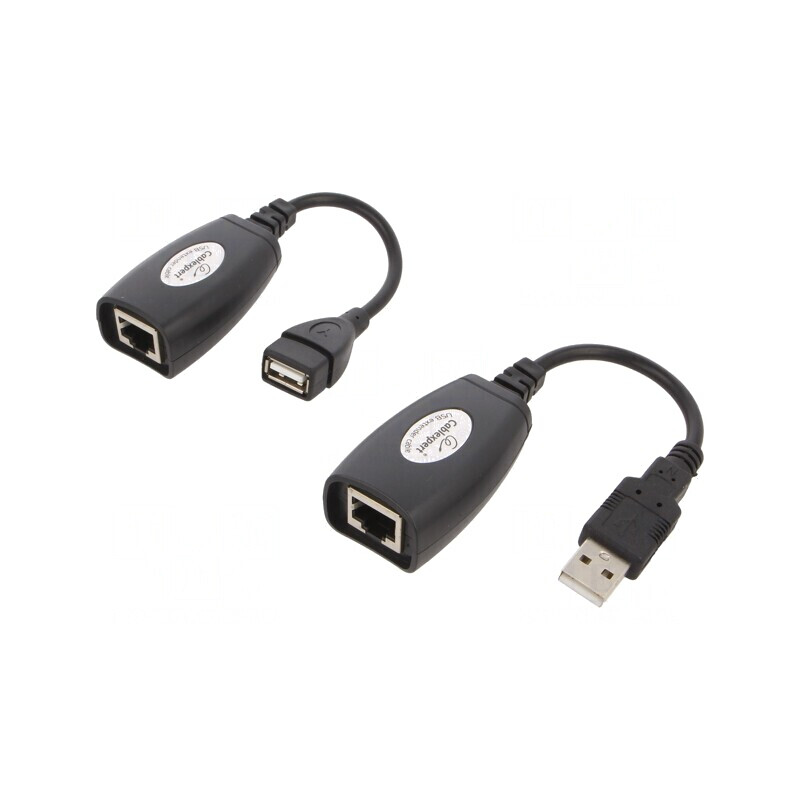 Extender USB 1.1 RJ45 Dual Port | Electronic-mag.ro | Componente Electronice