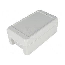 Carcasă Universală BOCUBE ABS Gri 80x151x60mm | Electronic-mag.ro | Componente Electronice