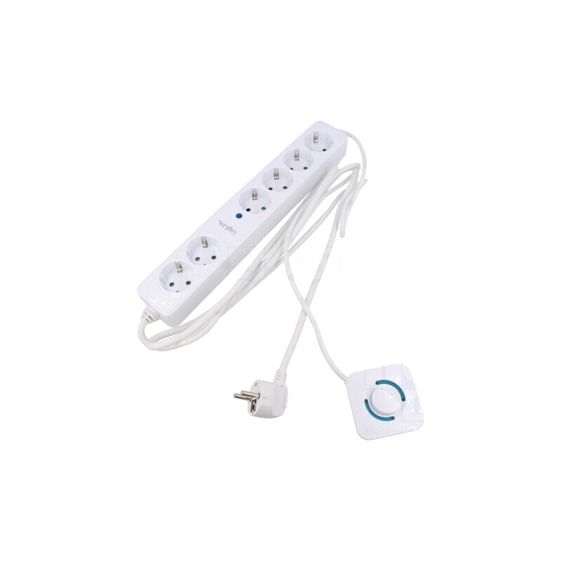 Prelungitor 6 Prize 230V 16A Alb | Electronic-mag.ro | Componente Electronice Prelungitor 6 Prize 230V 16A Alb | Electronic-mag.ro | Componente Electronice