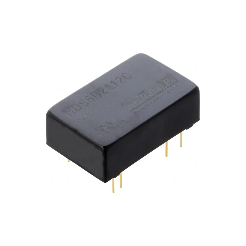 Convertor DC/DC 18-36V la 12V DIP THT NDS6D2412C | Electronic-mag.ro | Componente Electronice Convertor DC/DC 18-36V la 12V DIP THT NDS6D2412C | Electronic-mag.ro | Componente Electronice