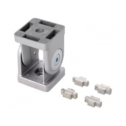 Balama Aluminiu 8mm x 40mm | Electronic-mag.ro | Componente Electronice