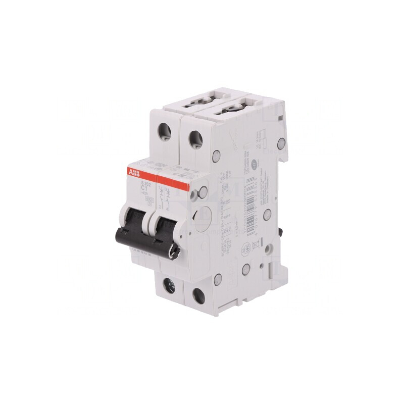 Întrerupător de supracurent 1A 2P 6kA 230/400V | Electronic-mag.ro | Componente Electronice
