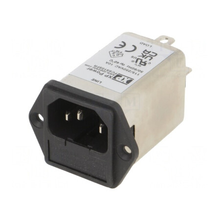 Conector Alimentare AC 10A 250VAC IEC 60320 | Electronic-mag.ro | Componente Electronice