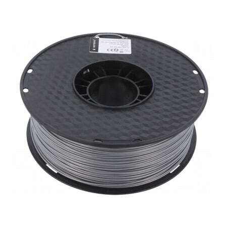 Filament ABS 1,75mm Argintiu 1kg | Electronic-mag.ro | Componente Electronice