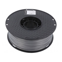 Filament ABS 1,75mm Argintiu 1kg | Electronic-mag.ro | Componente Electronice