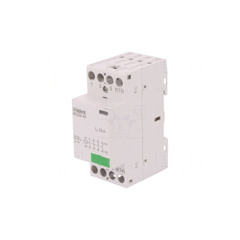Contactor 4 Pini 25A 24VAC/DC NO | Electronic-mag.ro | Componente Electronice