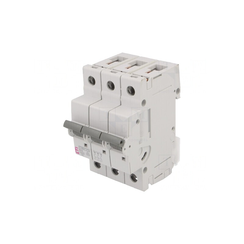 Întrerupător Supracurent 16A 3 Poli 10kA 230/400V ETIMAT | Electronic-mag.ro | Componente Electronice