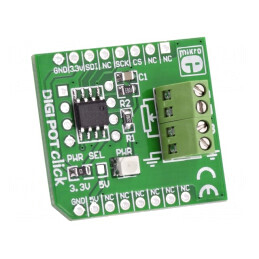 Placă Prototip Potențiometru Digital SPI MCP4161 | Electronic-mag.ro | Componente Electronice