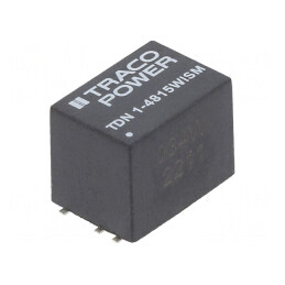 Convertor DC/DC 1W 18-75V la 24VDC 24mA SMD | Electronic-mag.ro | Componente Electronice