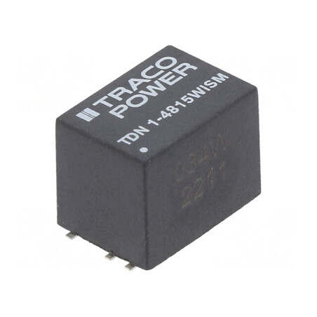 Convertor DC/DC 1W 18-75V la 24VDC 24mA SMD | Electronic-mag.ro | Componente Electronice
