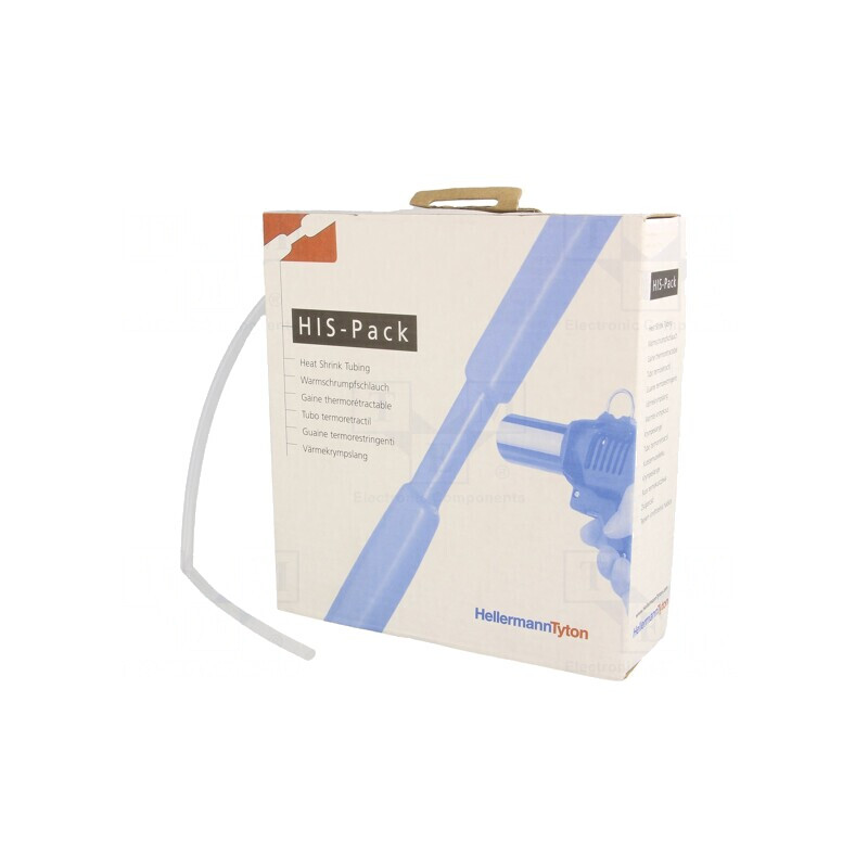 Manşon termocontractabil 4,8mm 10m Transparent | Electronic-mag.ro | Componente Electronice