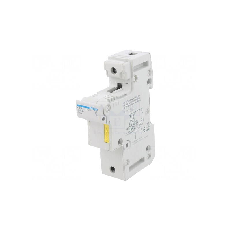 Separator cu Fuzibil 1P 50A 690V 14x51mm pentru Șină DIN | Electronic-mag.ro | Componente Electronice