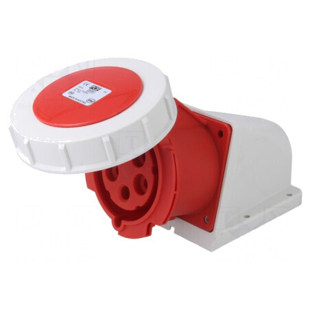 Conector alimentare AC trifazat mamă 32A 400VAC IP67 | Electronic-mag.ro | Componente Electronice