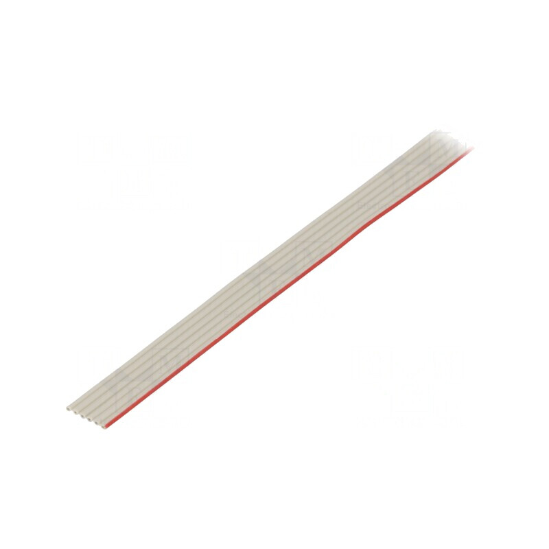 Cablu Bandă 6x28AWG Neecranat PVC 1,27mm Cu | Electronic-mag.ro | Componente Electronice