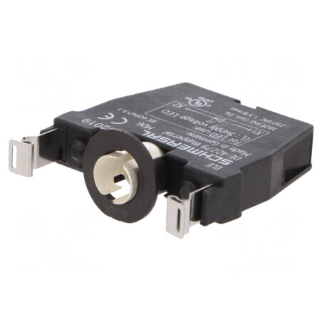 Soclu pentru lămpi 22mm EF -25÷75°C BA9S LED IP20 | Electronic-mag.ro | Componente Electronice
