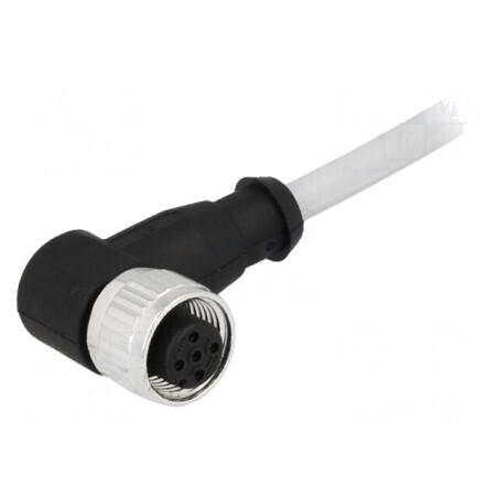 Mufă M12 5 Pin Mamă cu Cablu 7,5m | Electronic-mag.ro | Componente Electronice