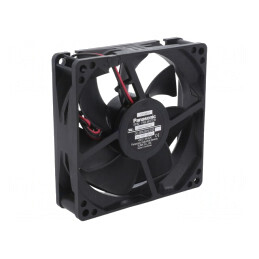 Ventilator Axial 24VDC 92x92x25mm 76.8m3/h 29dBA cu Bilă | Electronic-mag.ro | Componente Electronice