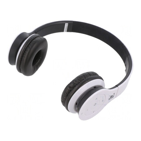 Căști Wireless cu Microfon Albe USB Micro 10m 32Ω | Electronic-mag.ro | Componente Electronice